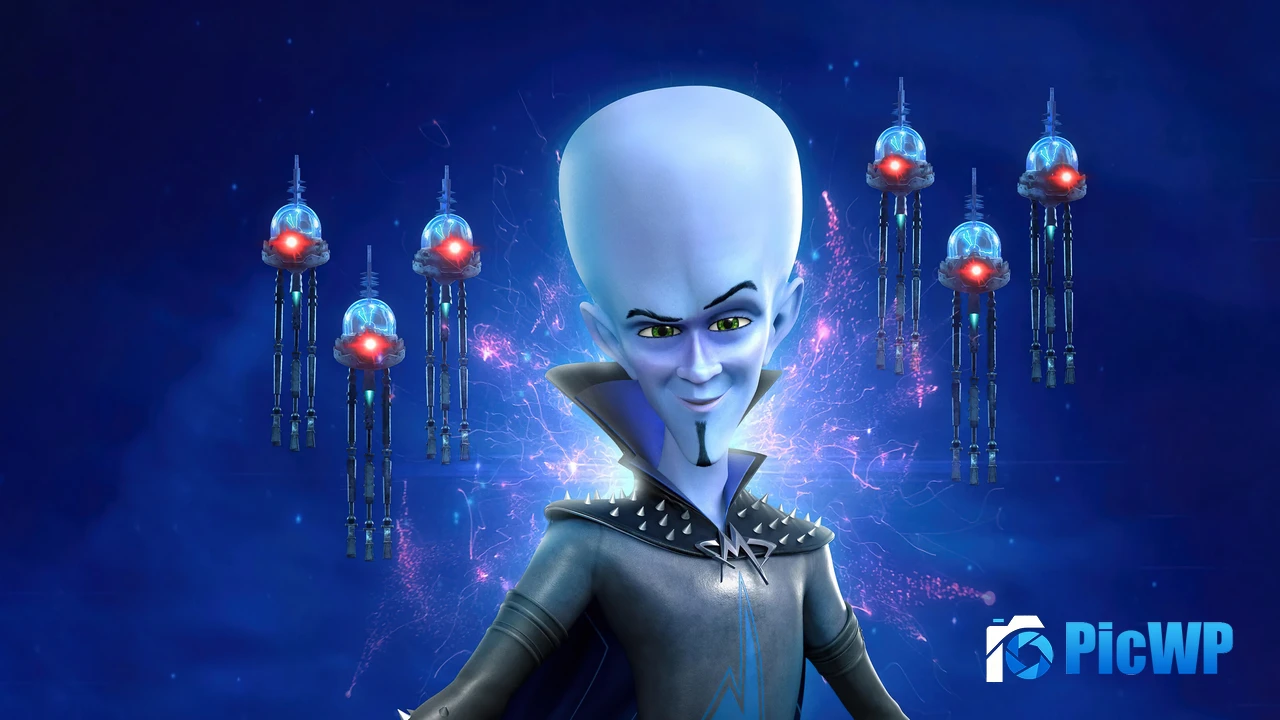 Megamind vs the Doom Syndicate 4K PC Wallpaper