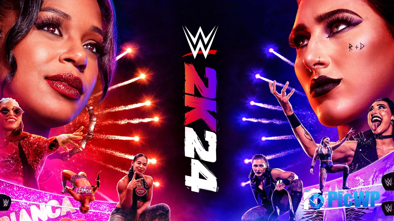 WWE 2K24 Video Game 4K PC Wallpaper