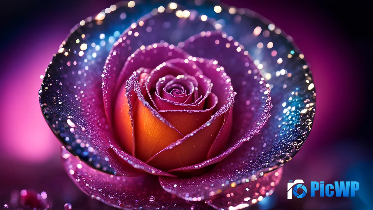 Rose flower Digital Art 4K PC Wallpaper