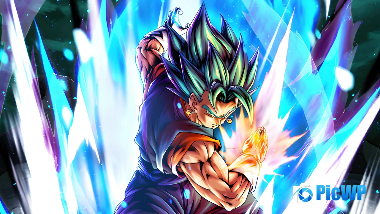 Super Saiyan God SS Vegito (Dragon Ball Legends) 4K PC Wallpaper