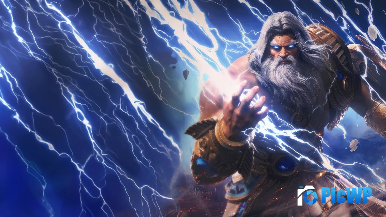 Smite 2 Zeus 4K PC Wallpaper