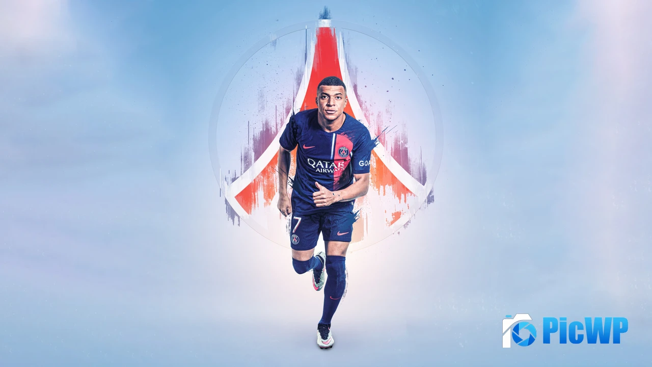 Kylian Mbappé Paris Saint-Germain 4K PC Wallpaper