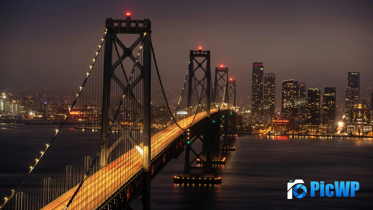 San Francisco-Oakland Bay Bridge California 4K PC Wallpaper