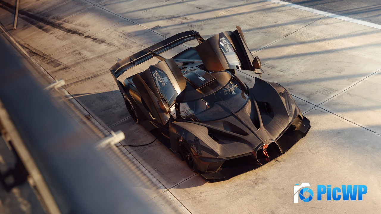 Bugatti Bolide Fastest car 4K PC Wallpaper