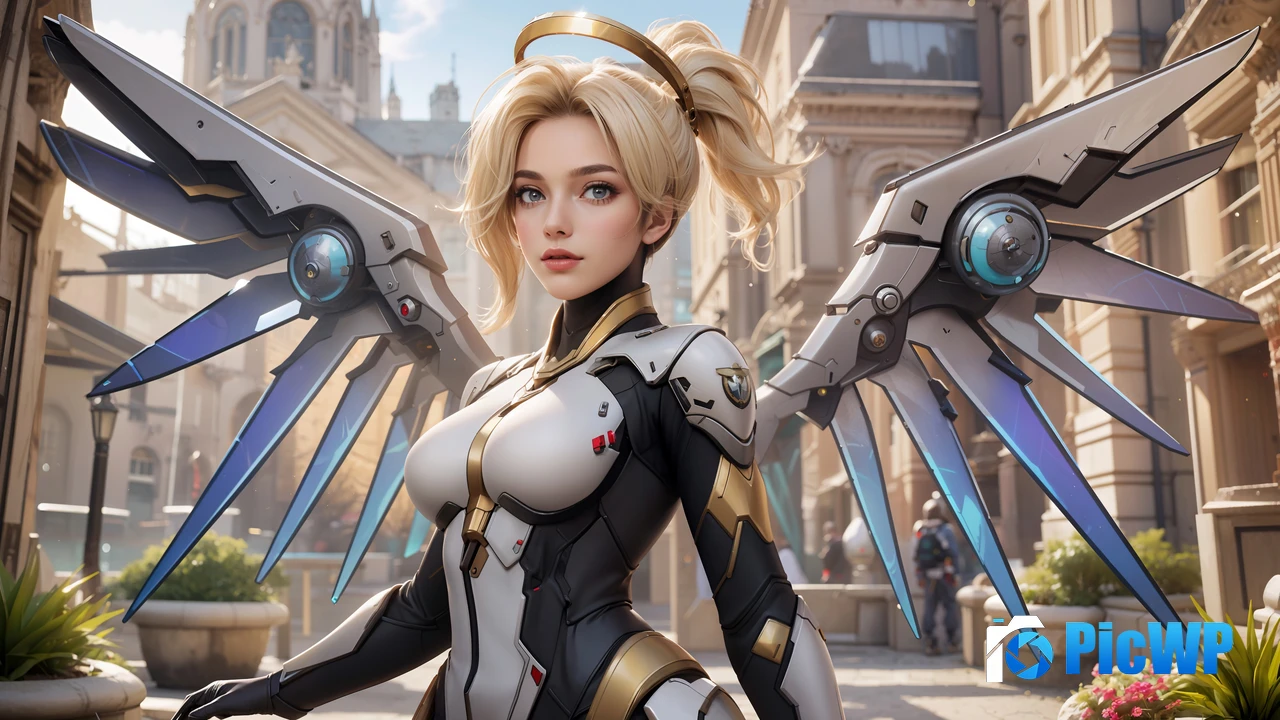 Mercy Artwork 4K PC Wallpaper