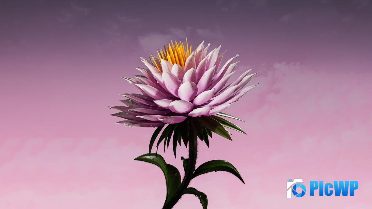 Purple Flower Bloom 4K PC Wallpaper
