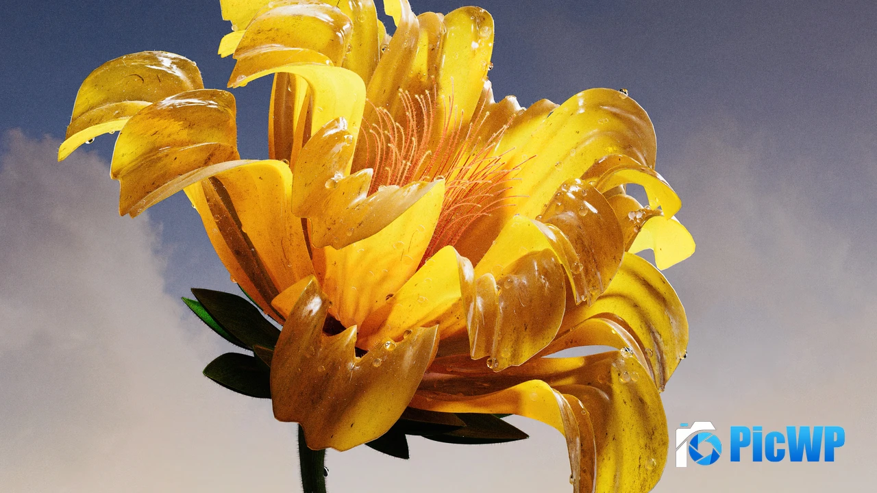 Vibrant Yellow flower 4K PC Wallpaper
