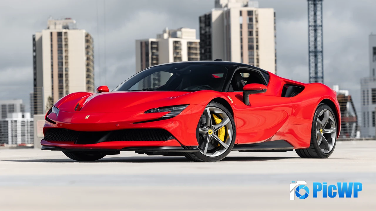 Ferrari SF90 Stradale Red cars 4K PC Wallpaper