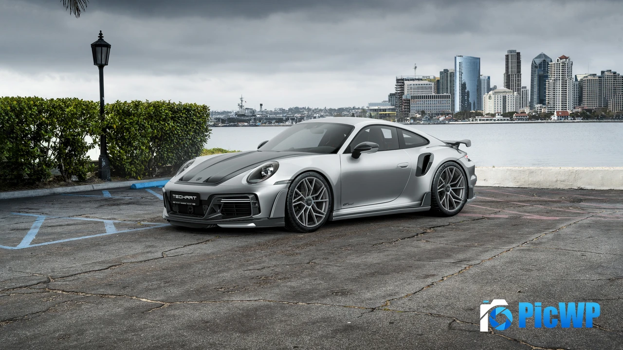 Porsche 911 Turbo S TechArt GTsport 4K PC Wallpaper