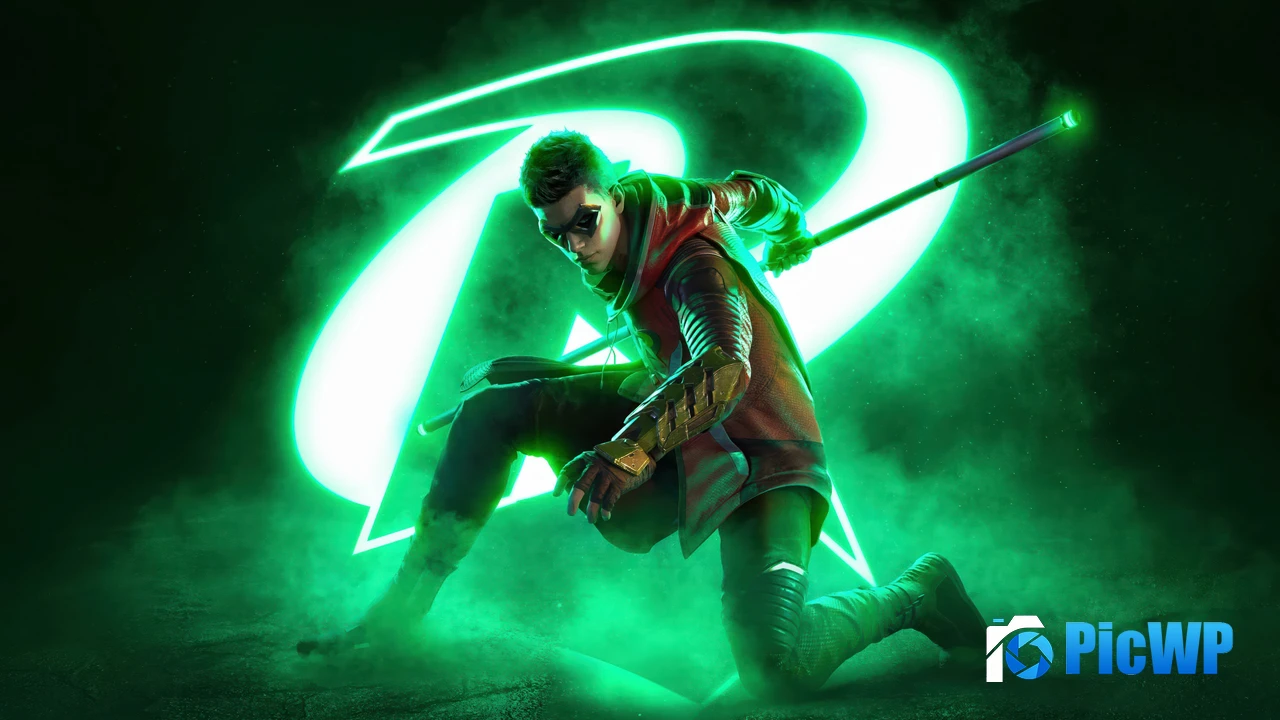 Robin Green aesthetic 4K PC Wallpaper