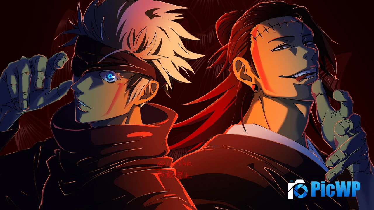 Satoru Gojo Suguru Geto 4K PC Wallpaper