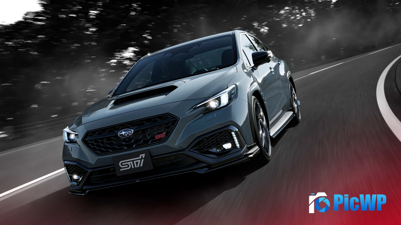 2024 Subaru WRX S4 STI Sport 4K PC Wallpaper
