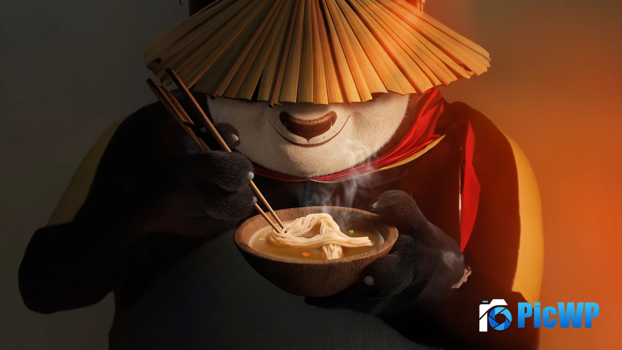 Po (Kung Fu Panda) Kung Fu Panda 4 4K PC Wallpaper