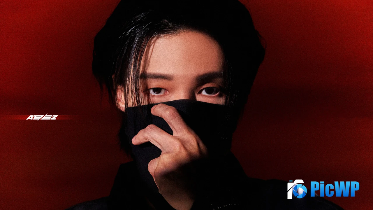 Wooyoung ATEEZ 4K PC Wallpaper