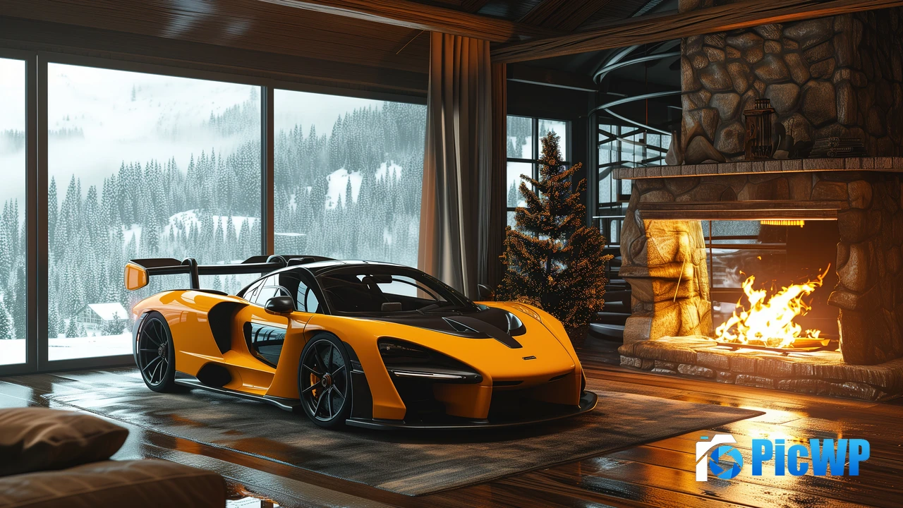McLaren Senna Cozy 4K PC Wallpaper