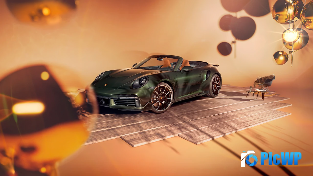 Porsche 911 Turbo S Heritage Edition 4K PC Wallpaper