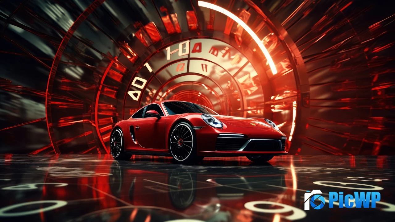 Porsche 911 Retro 4K PC Wallpaper