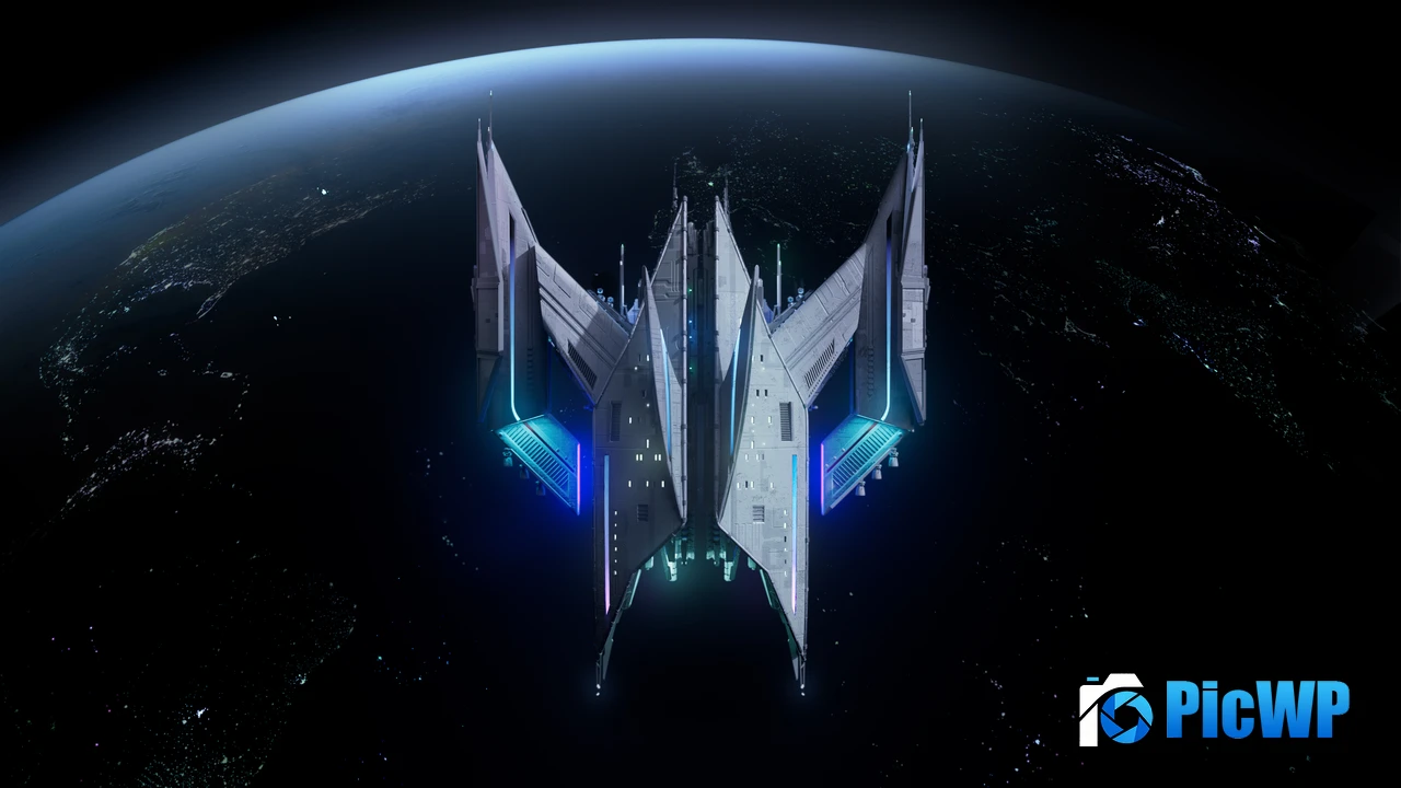 Acer Predator Spaceship 4K PC Wallpaper