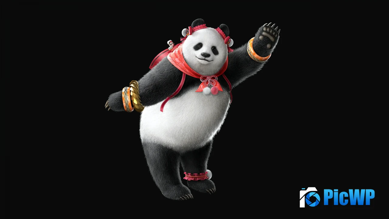Panda Tekken 8 4K PC Wallpaper