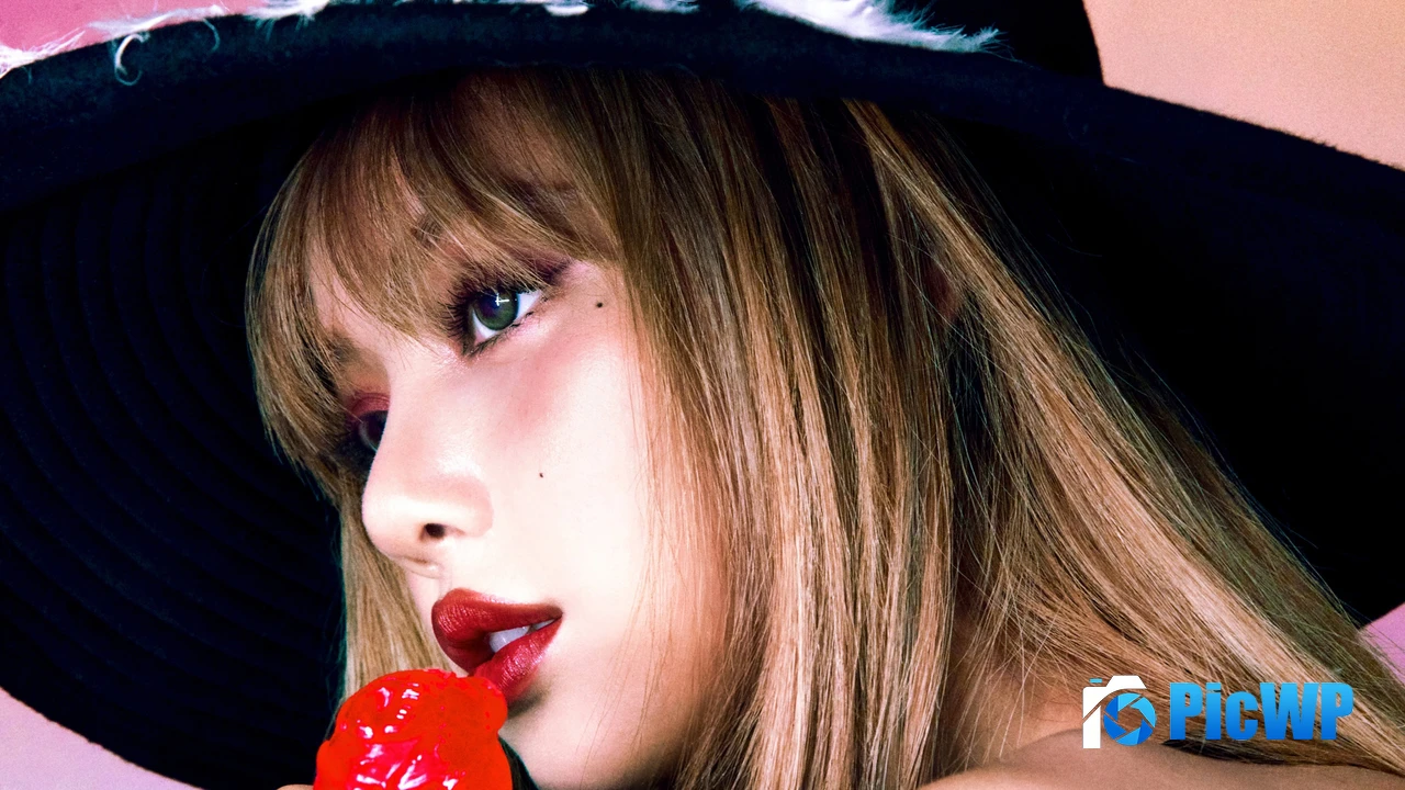Lisa Lipstick 4K PC Wallpaper