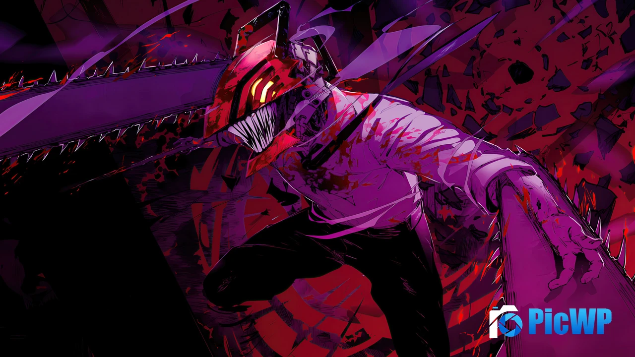 Denji Artwork 4K PC Wallpaper