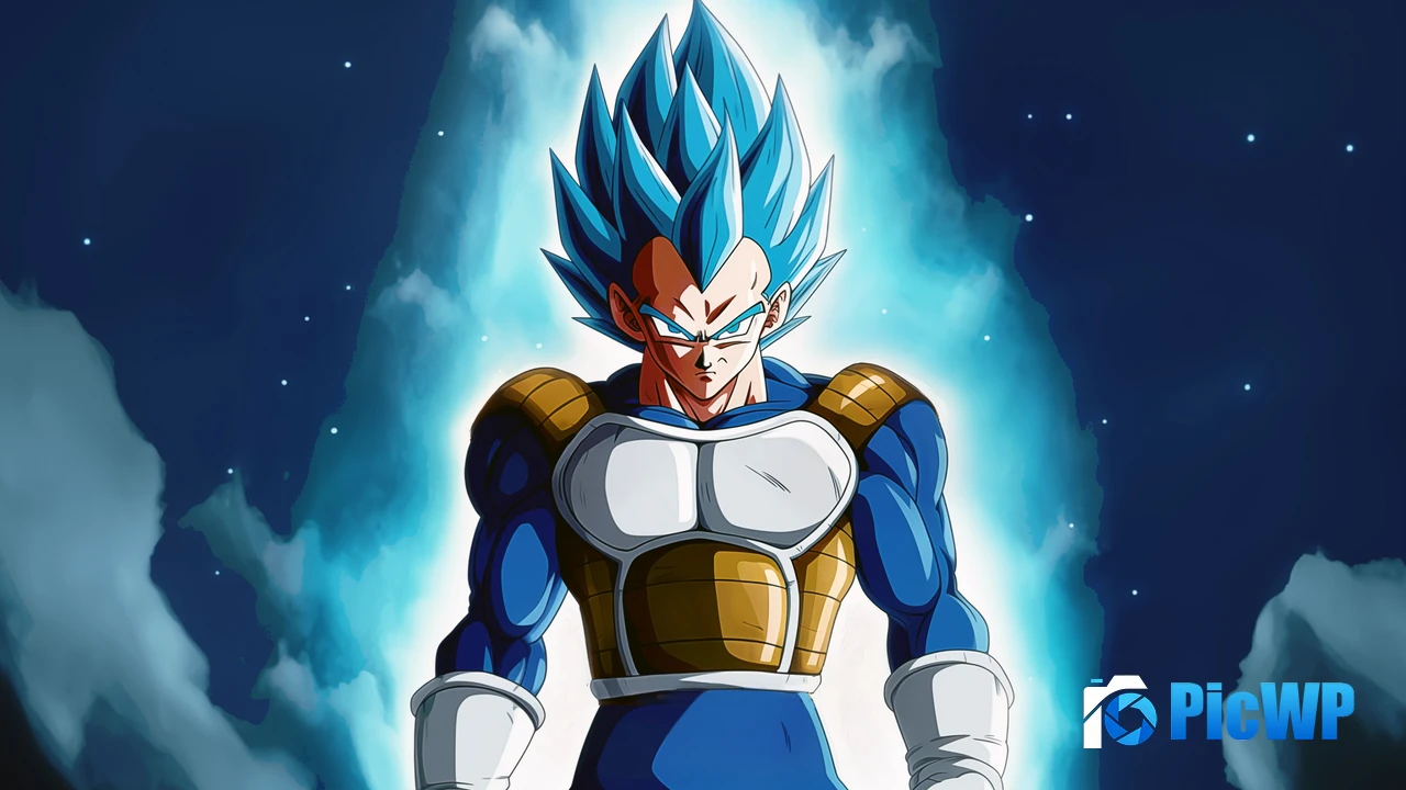 Vegeta Super Saiyan Blue 4K PC Wallpaper