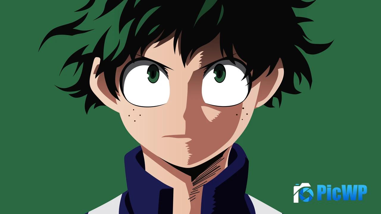 Deku Minimalist 4K PC Wallpaper