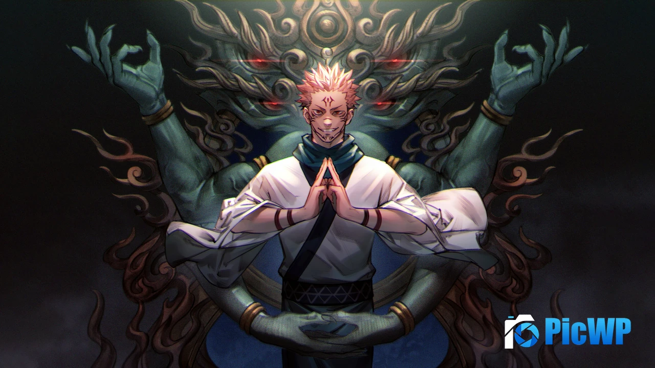 Sukuna 4K PC Wallpaper