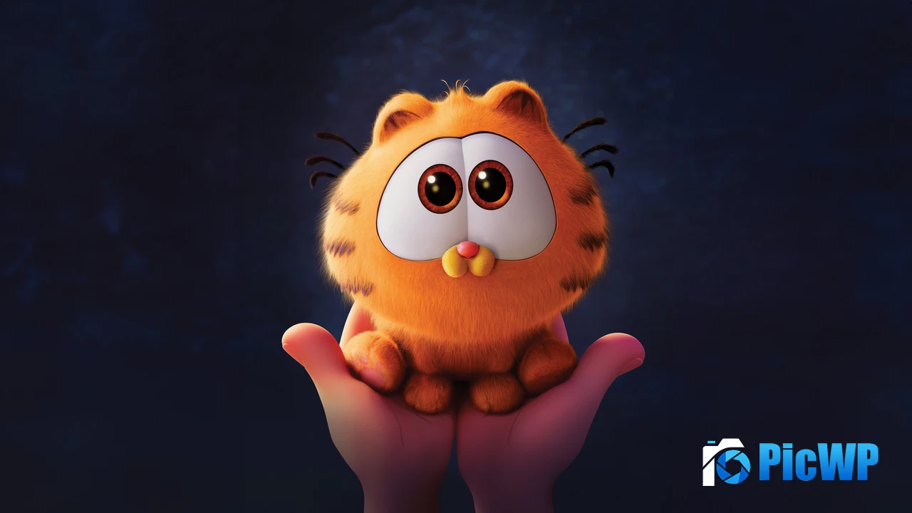 Baby Garfield in The Garfield Movie 4K PC Wallpaper