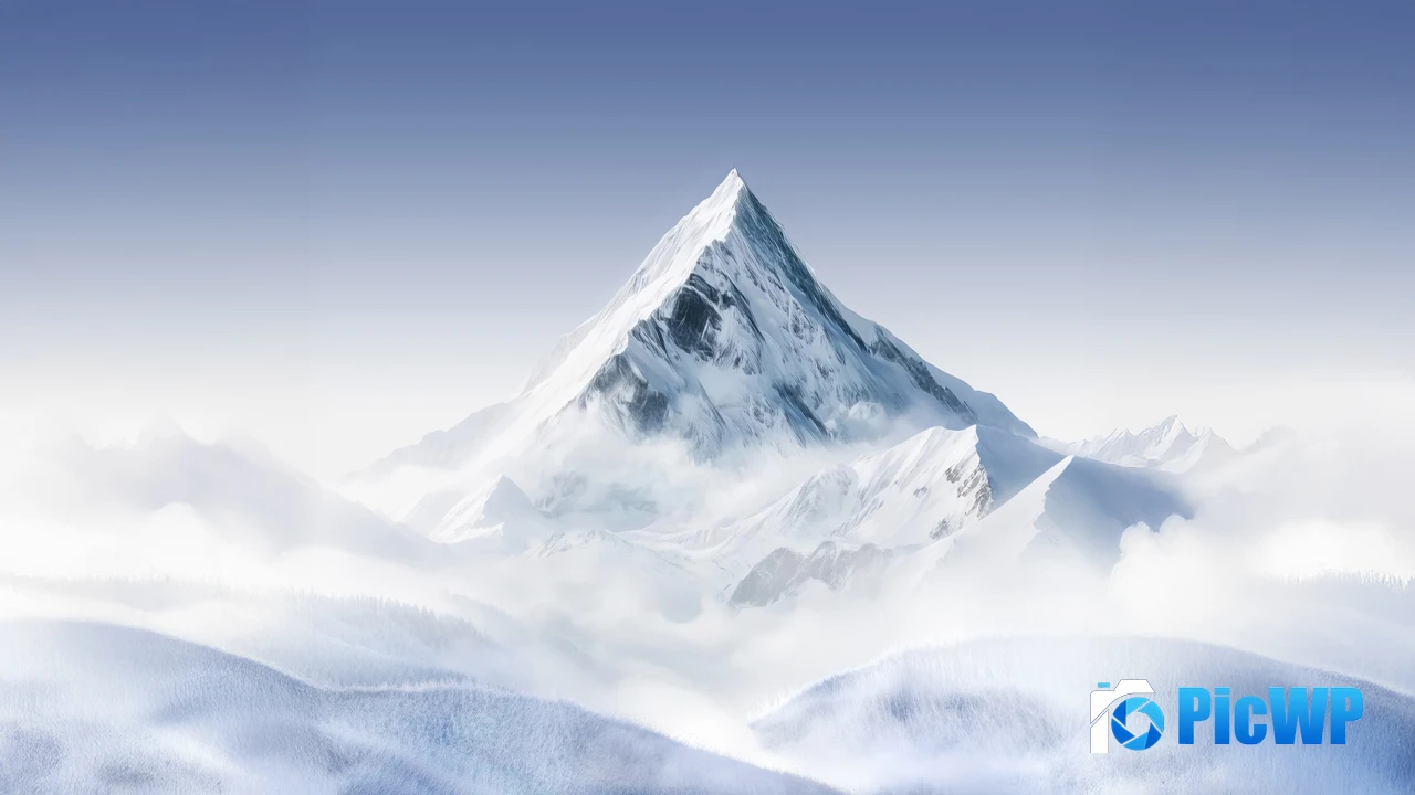 Winter Mountain Landscape 4K PC Wallpaper