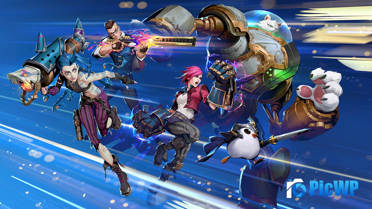 League of Legends: Wild Rift Arcane 4K PC Wallpaper