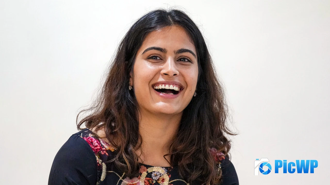 Manu Bhaker 4K PC Wallpaper