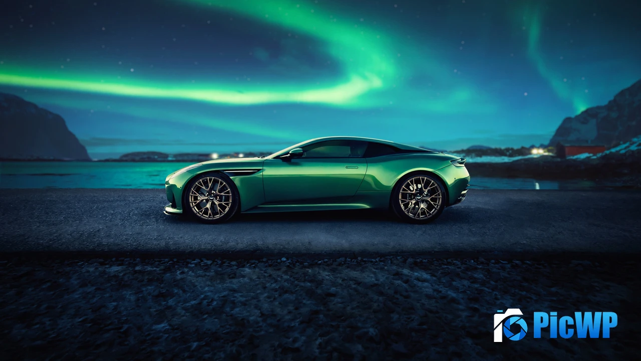 Aston Martin DB12 Luxury sports car 4K PC Wallpaper
