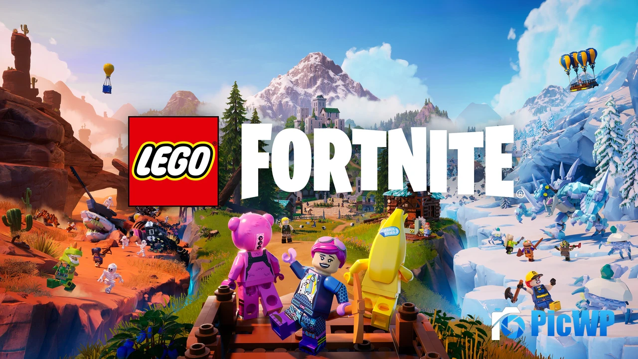 LEGO Fortnite 4K PC Wallpaper