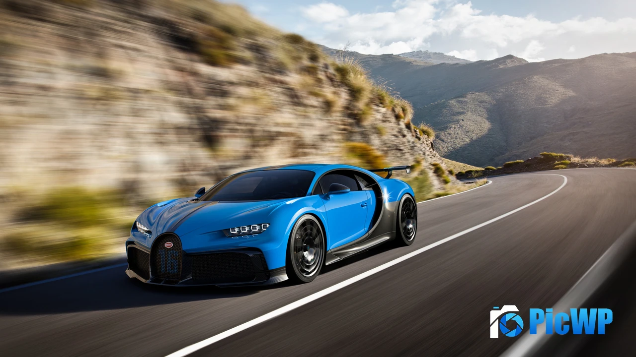 Bugatti Chiron Pur Sport Supercar 4K PC Wallpaper