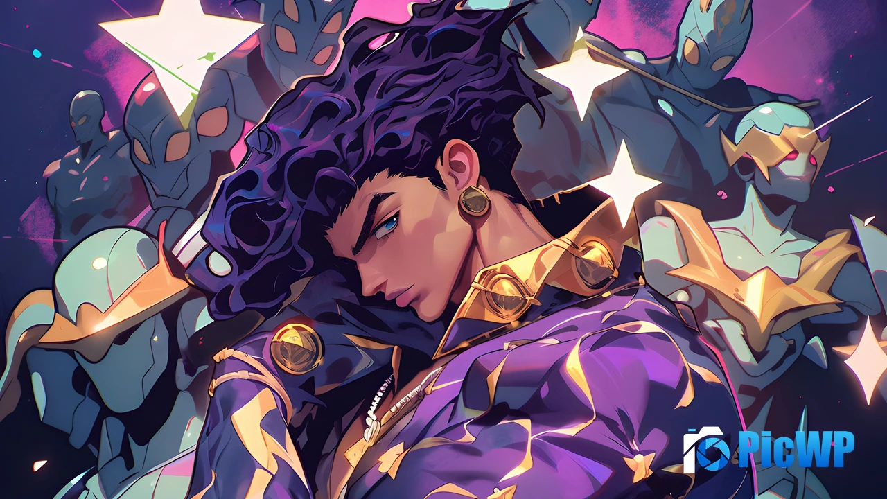 Jotaro Kujo Artwork 4K PC Wallpaper