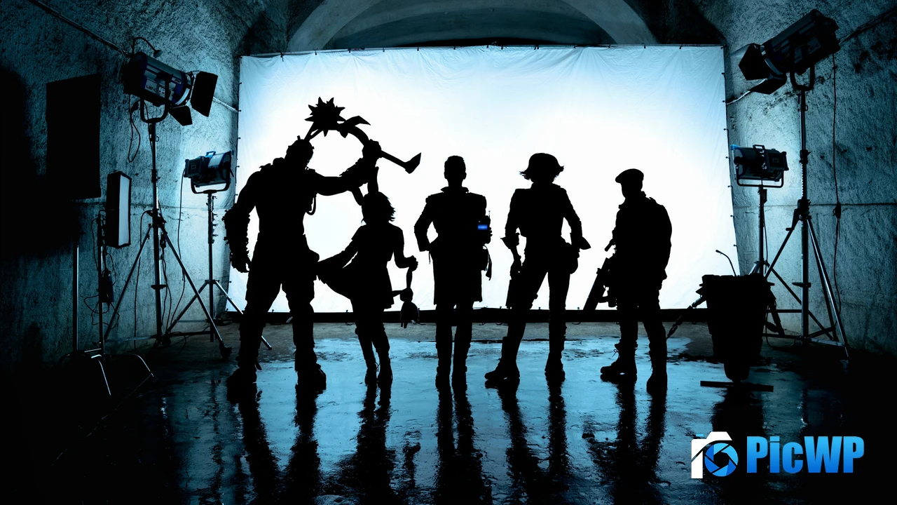 Borderlands Silhouette Movie poster 4K PC Wallpaper