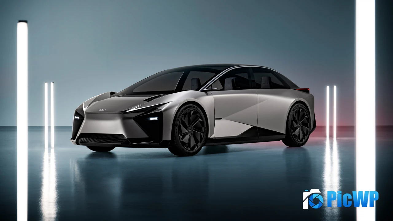 Lexus LF-ZC Electric Sedan 4K PC Wallpaper