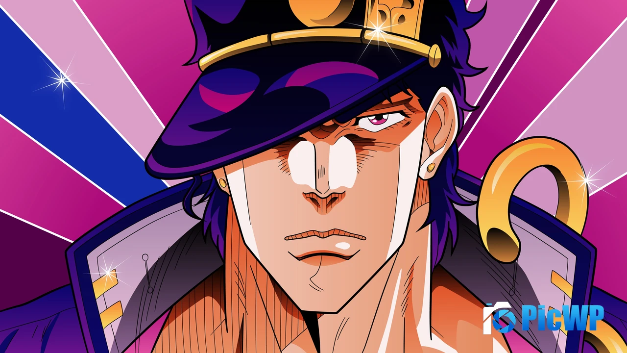 Jotaro Kujo JoJo's Bizarre Adventure 4K PC Wallpaper