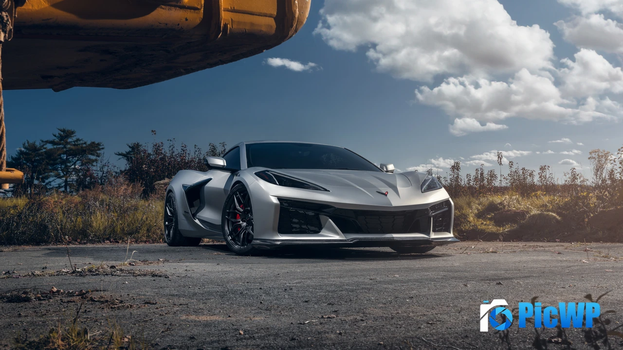 Chevrolet Corvette Z06 American muscle car 4K PC Wallpaper
