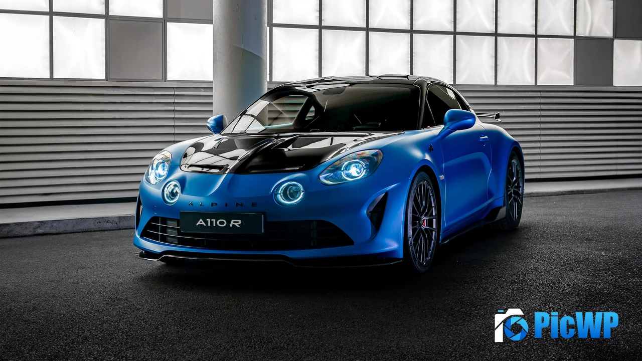 Alpine A110 R Turini 2024 4K PC Wallpaper