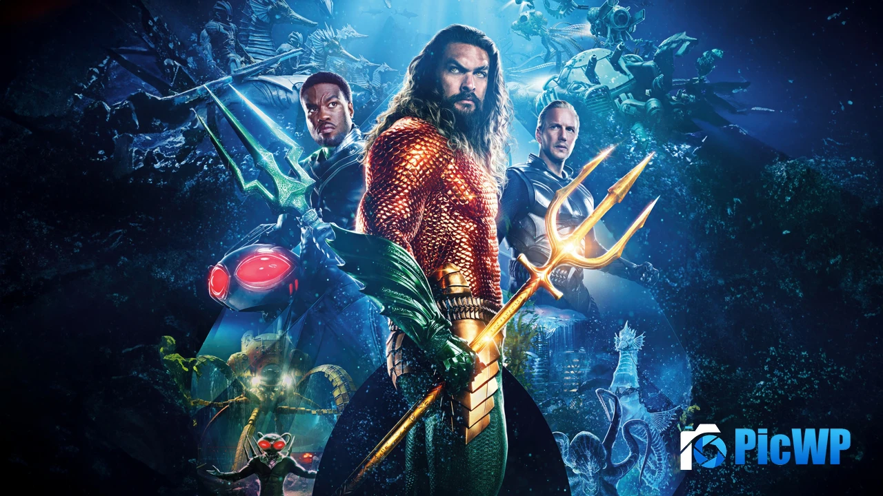 Aquaman and the Lost Kingdom Movie poster 4K PC Wallpaper