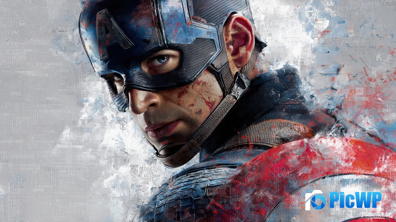Captain America: The First Avenger Poster 4K PC Wallpaper