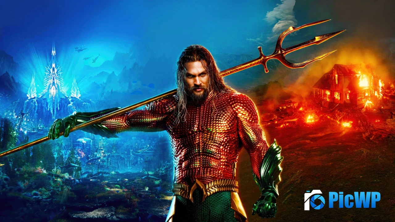Arthur Curry Aquaman and the Lost Kingdom 4K PC Wallpaper