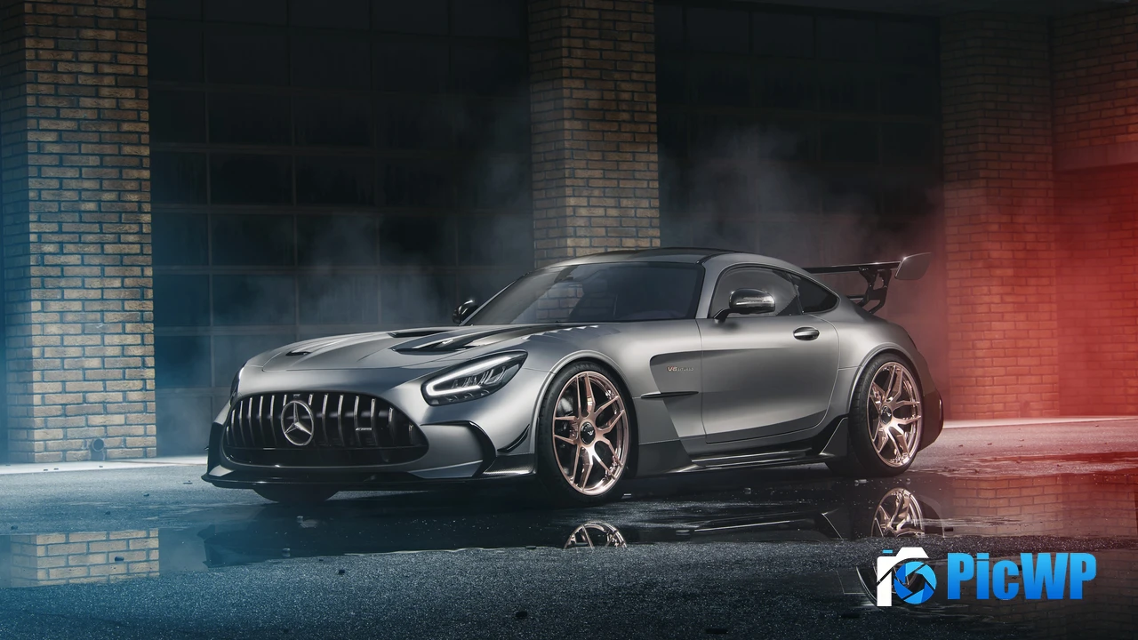 Mercedes-AMG GT Black Series CGI 4K PC Wallpaper
