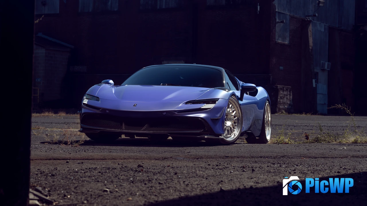 Ferrari SF90 Spider 2024 4K PC Wallpaper