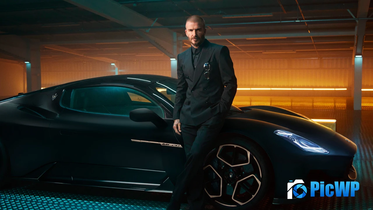 Maserati MC20 Notte David Beckham 4K PC Wallpaper