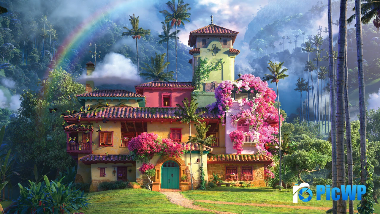 Disney Encanto Magical Madrigal House 4K PC Wallpaper