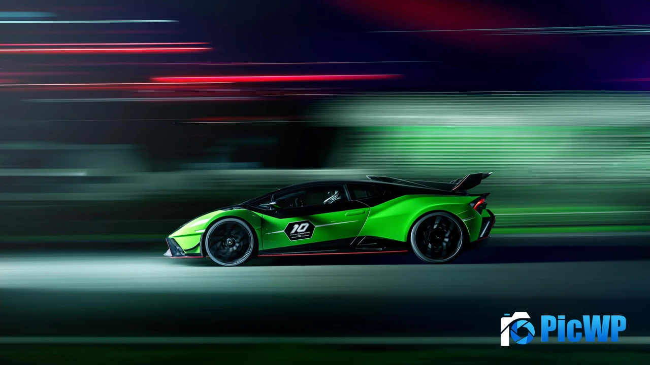 Lamborghini Huracán STO 2023 4K PC Wallpaper
