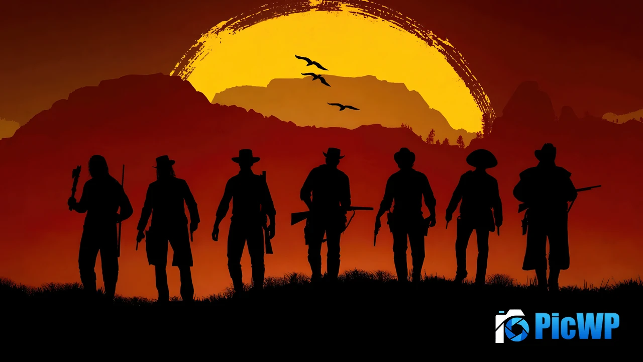 Red Dead Redemption 2 Gang 4K PC Wallpaper